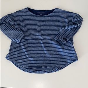 Scoop neck sweatshirt